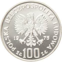 No reserve - Poland. 100 Złotych - Ignacy Jan Paderewski. 1975.