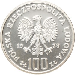 No reserve - Poland. 100 Złotych - Environmental Protection, Beaver. 1978.