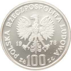 No reserve - Poland. 100 Złotych - Janusz Korczak. 1978 MW.