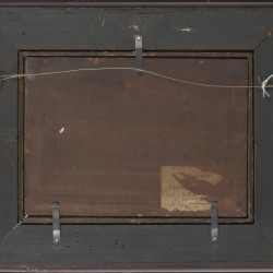 Hollandse School, 19e/20eeeuw, Figuren in een dorp.
