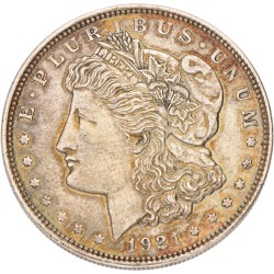 No reserve - USA. Philadelphia. Morgan Dollar. 1921.