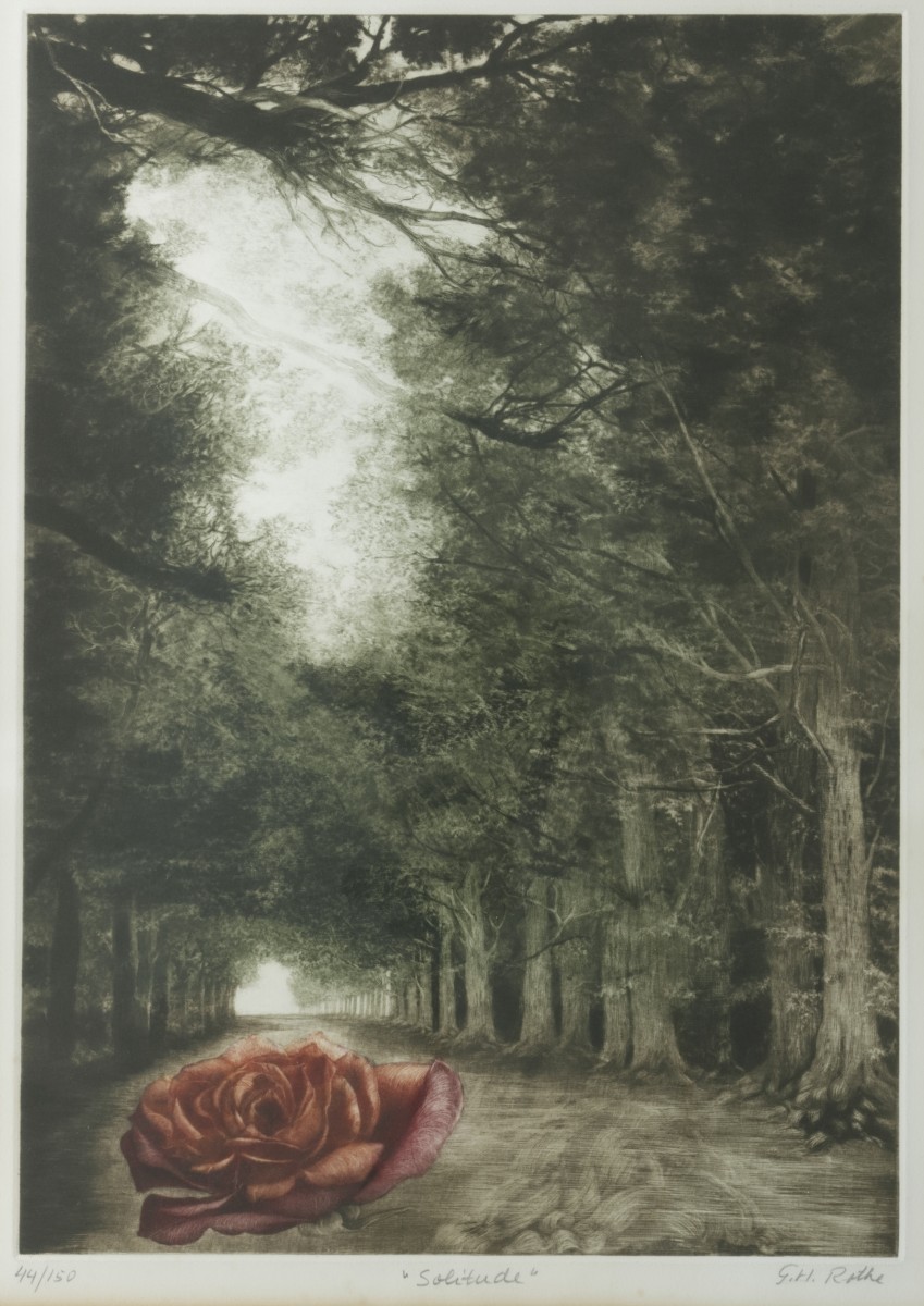 G.H. Rothe, 20e eeuw. 'Solitude'.