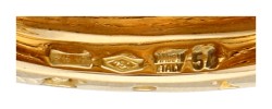 Bvlgari 18K geelgouden B.zero1 vier-bands ring.