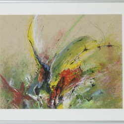 Marijke van der Windt (Geb. 1949), Abstracte compositie.