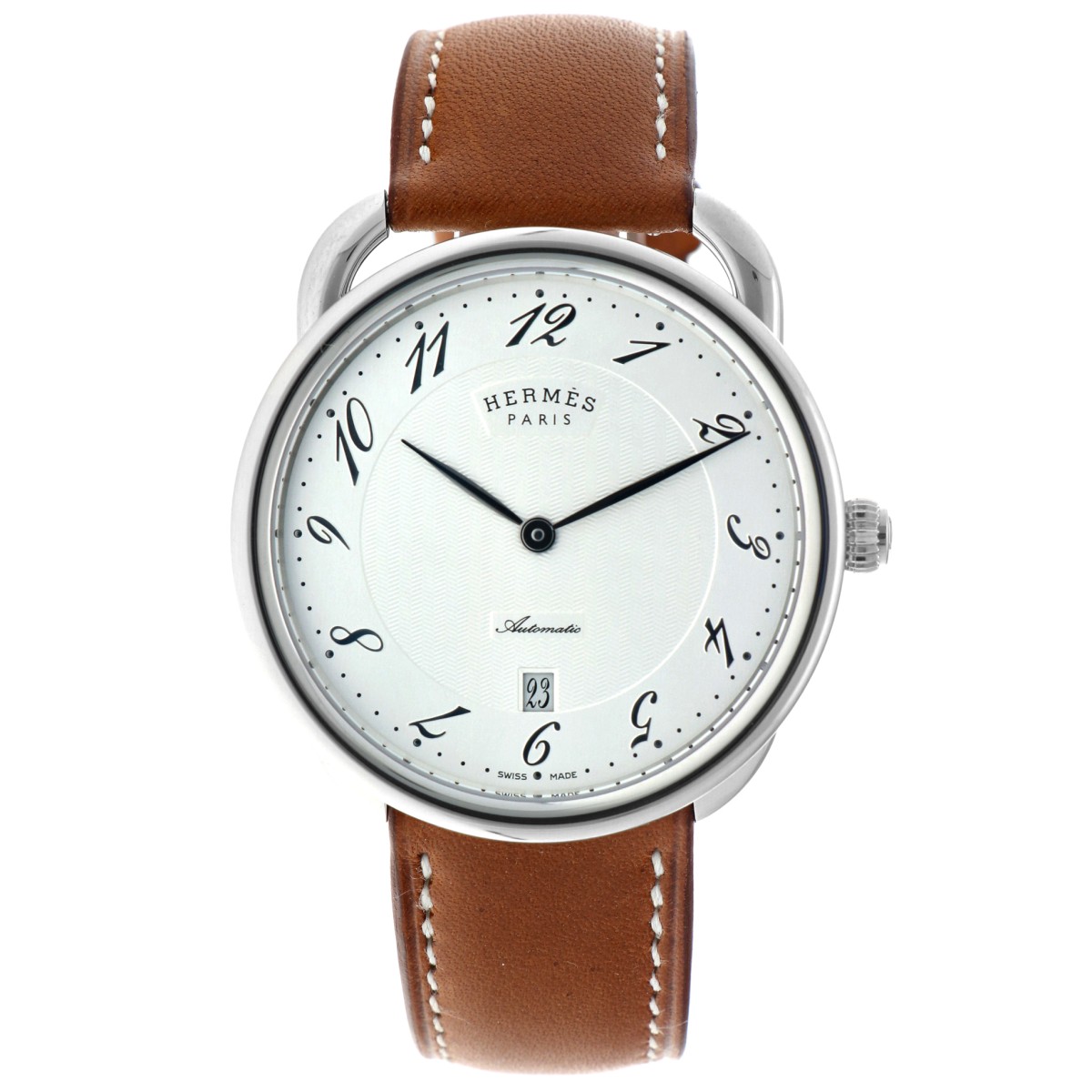 No reserve - Hermès Arceau AR8.61AQ - Heren horloge 