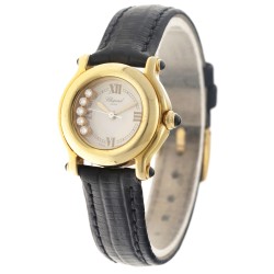 No reserve - Chopard Happy Sport 18K. 27/6149-23 - Dames horloge 