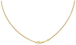 Chopard 18K geelgouden strikhanger aan collier.