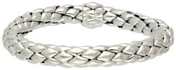 Chimento 18K witgouden stretch-armband