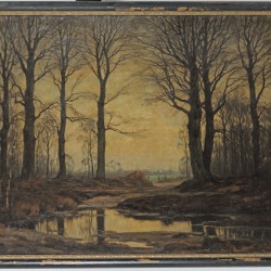 Johan Meijer (Zwolle 1885 - 1970 Laren), Landschap in het Gooi.