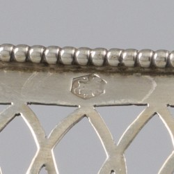 No reserve - Bonbonmandje zilver.