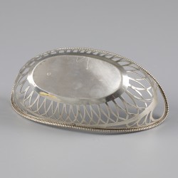 No reserve - Bonbonmandje zilver.