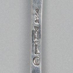 No reserve - Zilveren dinerlepel, Hendrik Kamerlingh II, Amsterdam 1765.