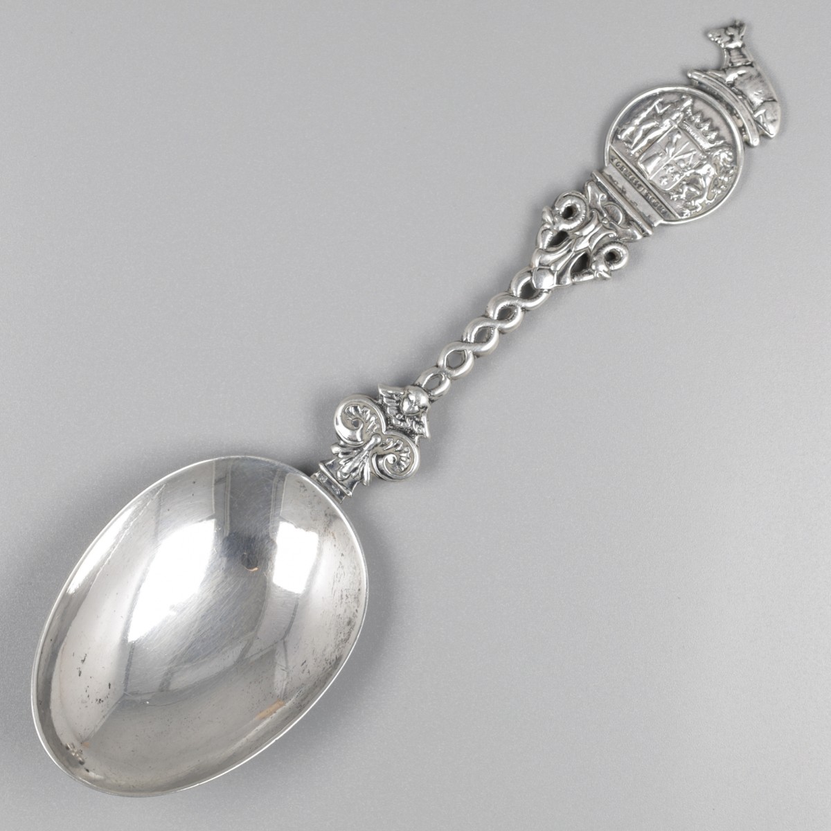 No reserve - Gelegenheidslepel zilver.
