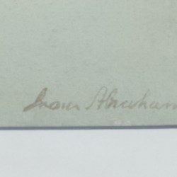 Anna Adelaïde Abrahams (Middelburg 1849 - 1930 Den Haag), Stilleven van bloemen in een pot.