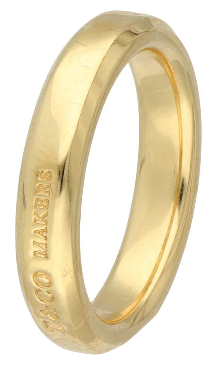 Tiffany & Co. 18K geelgouden ring.