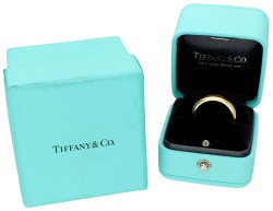 Tiffany & Co. 18K geelgouden ring.