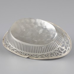 No reserve - Bonbon / soezenmand zilver.