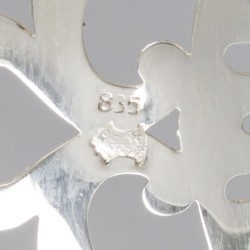 No reserve - Bonbonmand zilver.