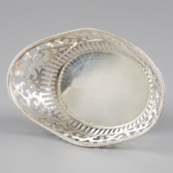 No reserve - Bonbonmand zilver.
