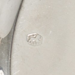 No reserve - Bonbonmand zilver.