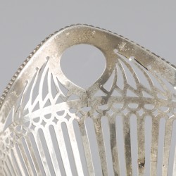 No reserve - Bonbonmand zilver.