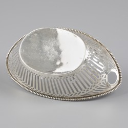 No reserve - Bonbonmand zilver.