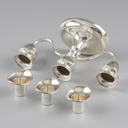 No reserve - Kandelaar zilver.