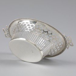 No reserve - Bonbonmandje zilver.