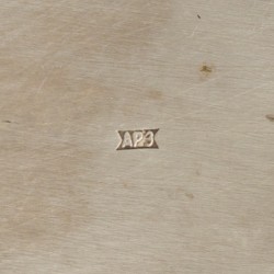 No reserve - Bonbonmandje zilver.