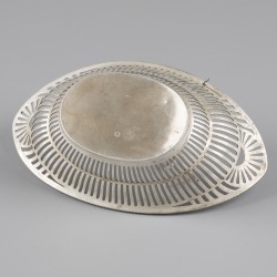 No reserve - Bonbonmandje zilver.