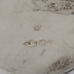 No reserve - Theelepelvaasje zilver.