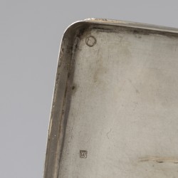 No reserve - Tabaksdoos zilver.