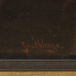Hendrik Anne Constantijn "Hendrik" Snethlage (Heilo, NH 1878 - 1960 The Hague), Stilleven met fruit en een gemberpot.