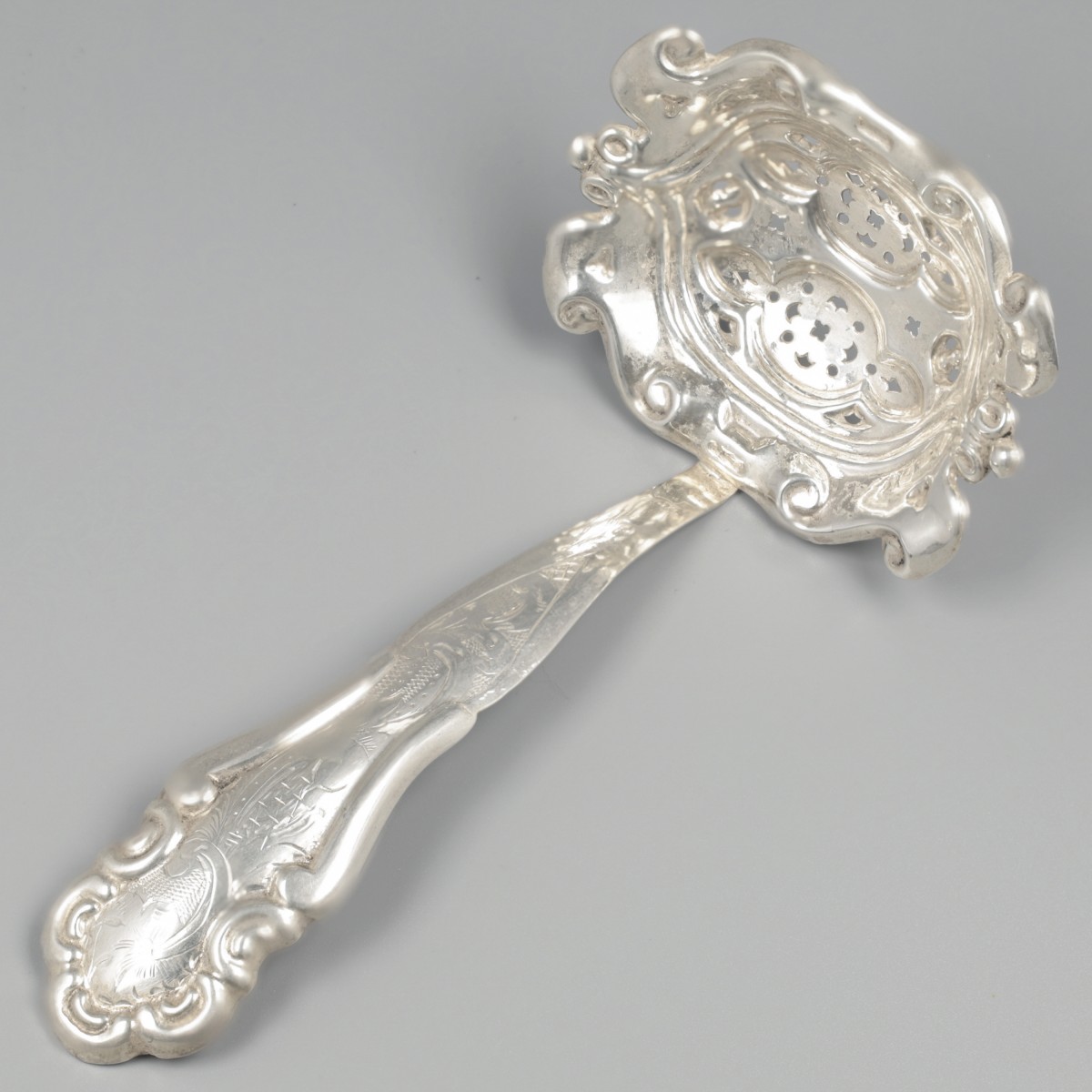 No reserve - Suiker strooilepel zilver.