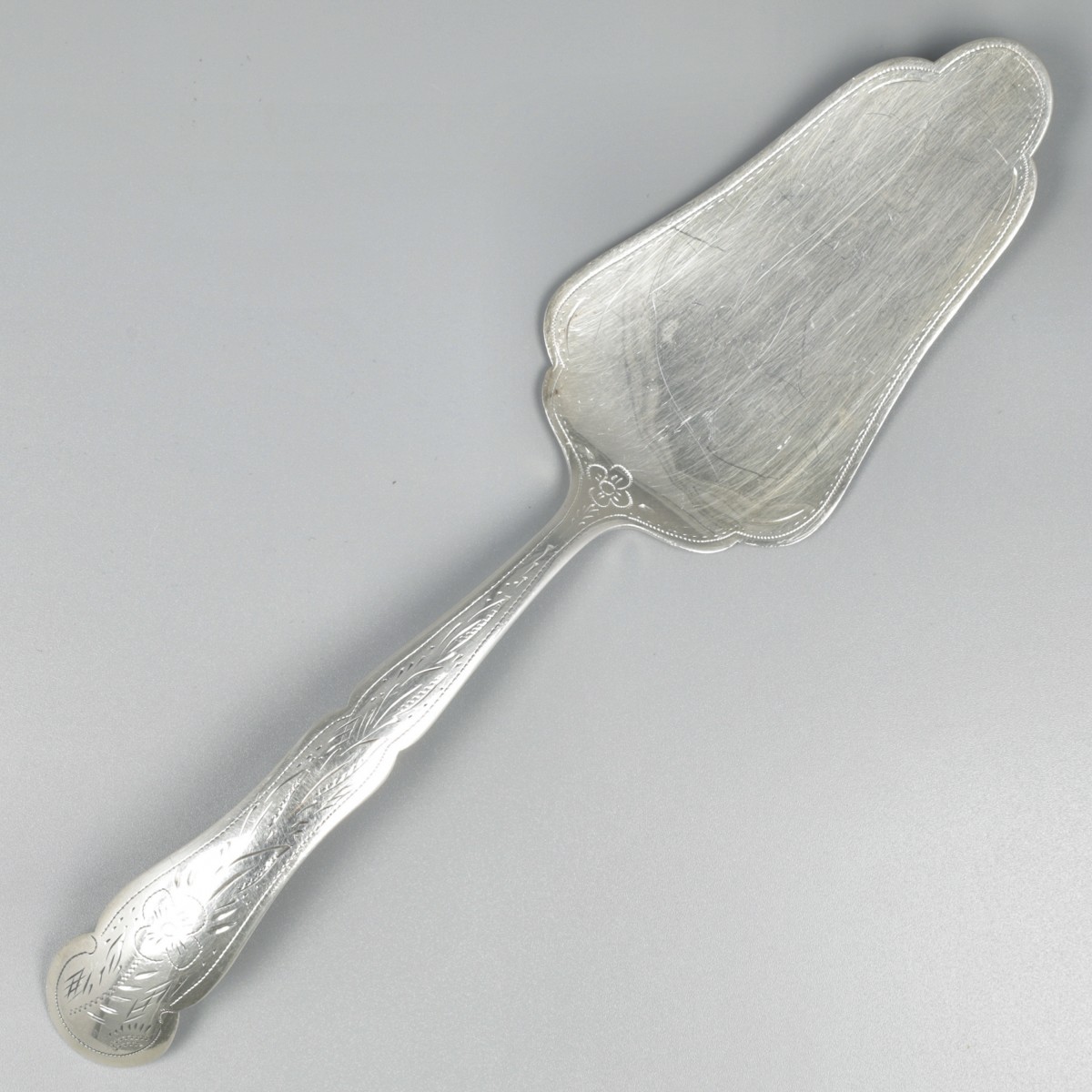 No reserve - Taartschep zilver.