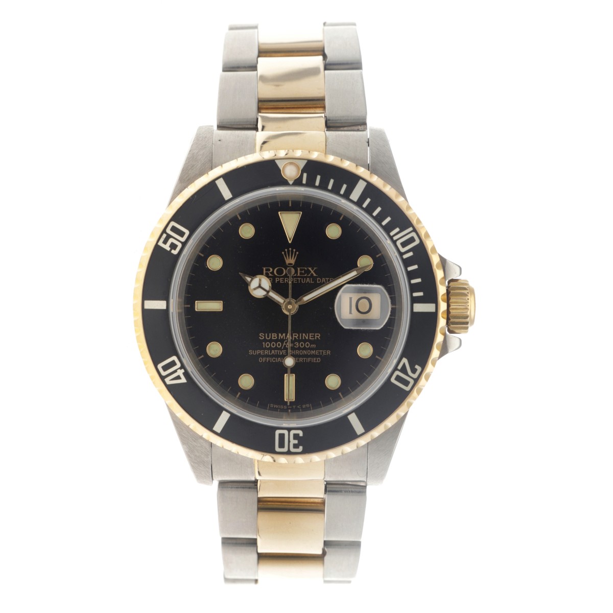 No reserve - Rolex Submariner Date 16613 - Heren horloge - Ca. 1991.