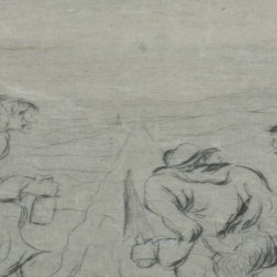 Otto Lais (Remchingen, Dui. 1897 -1988, Wegberg, Dui.), "Vagabunden" - Vagebonden.