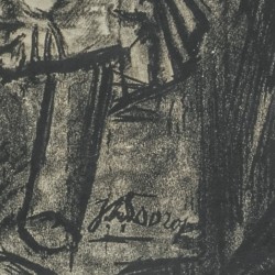 Jan Toorop (Poerworedjo, Java 1858 - 1928 Den Haag), De Mijnwerker.