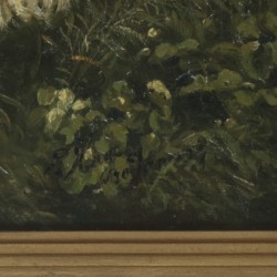 Hollandse School, 20e eeuw, Jachthonden in het veld.