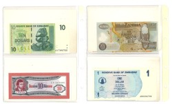 No reserve - Lot 24 banknotes from all over the world. - Very fine – UNC.