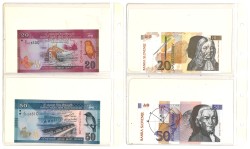 No reserve - Lot 24 banknotes from all over the world. - Very fine – UNC.