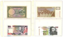 No reserve - Lot 24 banknotes from all over the world. - Very fine – UNC.