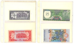 No reserve - Lot 24 banknotes from all over the world. - Very fine – UNC.