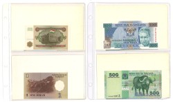 No reserve - Lot 24 banknotes from all over the world. - Very fine – UNC.