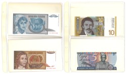 No reserve - Lot 24 banknotes from all over the world. - Very fine – UNC.