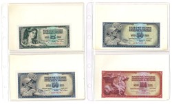 No reserve - Lot 24 banknotes from all over the world. - Very fine – UNC.