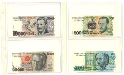 No reserve - Lot 20 banknotes from all over the world. - Very fine – UNC.