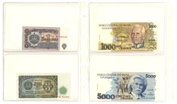 No reserve - Lot 20 banknotes from all over the world. - Very fine – UNC.