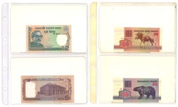 No reserve - Lot 20 banknotes from all over the world. - Very fine – UNC.