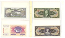 No reserve - Lot 20 banknotes from all over the world. - Very fine – UNC.